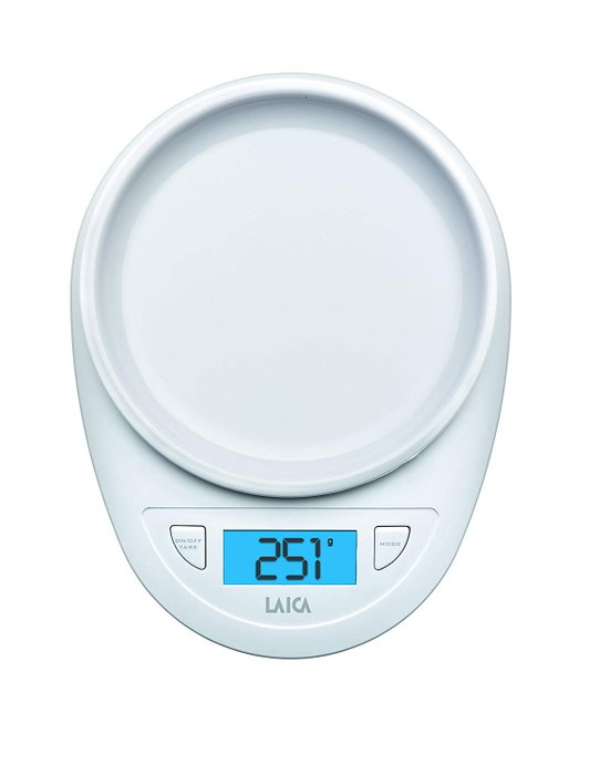 Laica KS1019 Báscula de Cocina Blanca con Bol Laica KS1019 Báscula de Cocina Blanca con Bol
